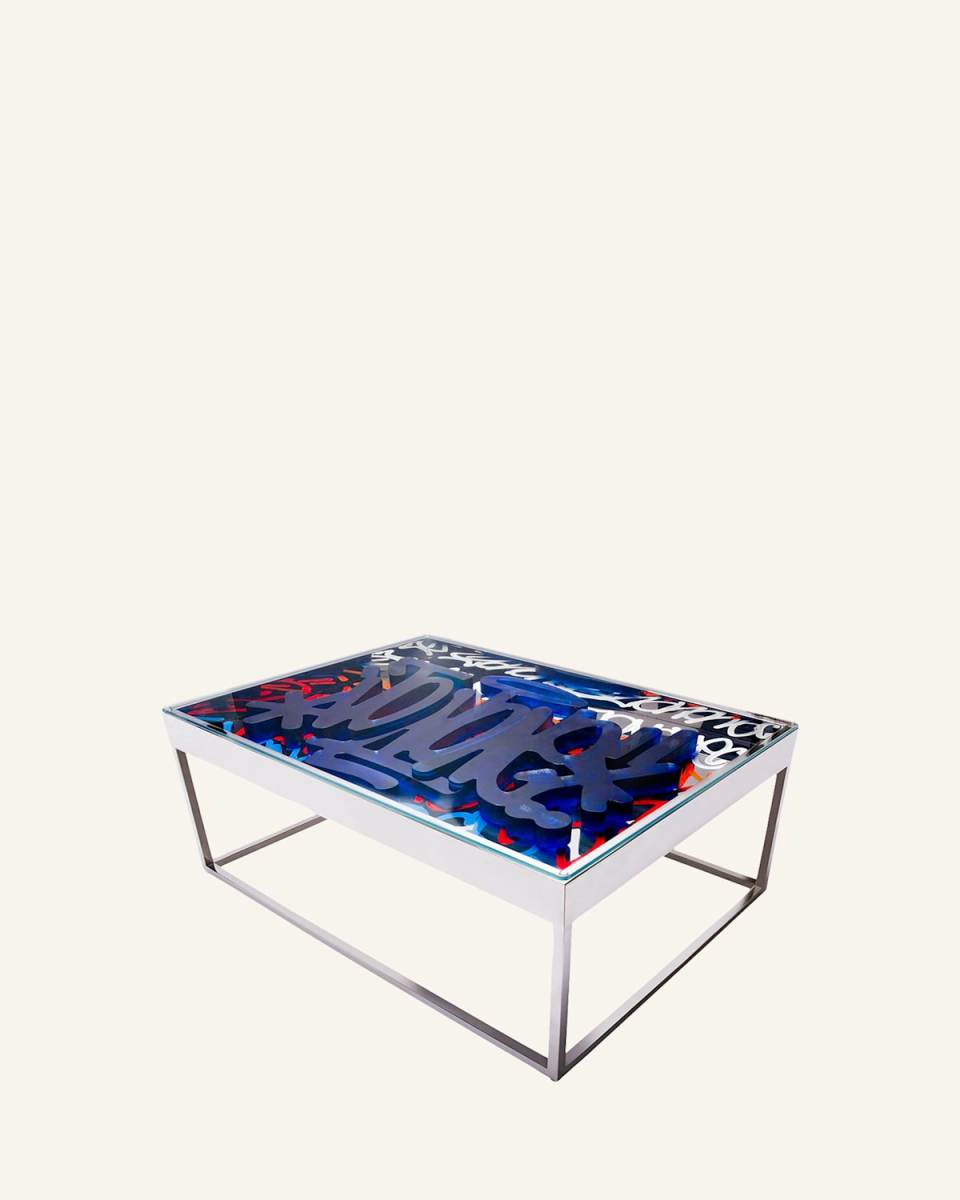 "Table for Two" Coffee Table by JonOne